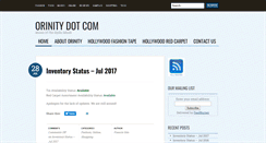 Desktop Screenshot of orinity.com